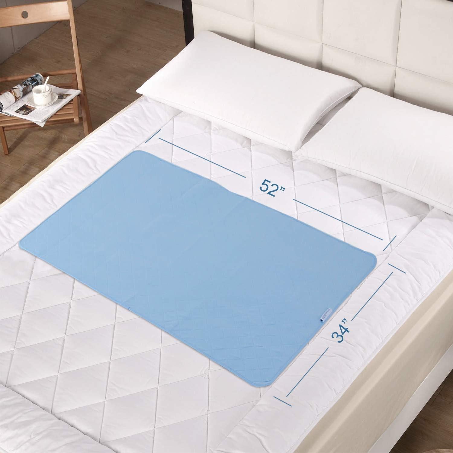 Protector de Cama Impermeable Lavable Springspirit 132x86 cm - 4 Pzas