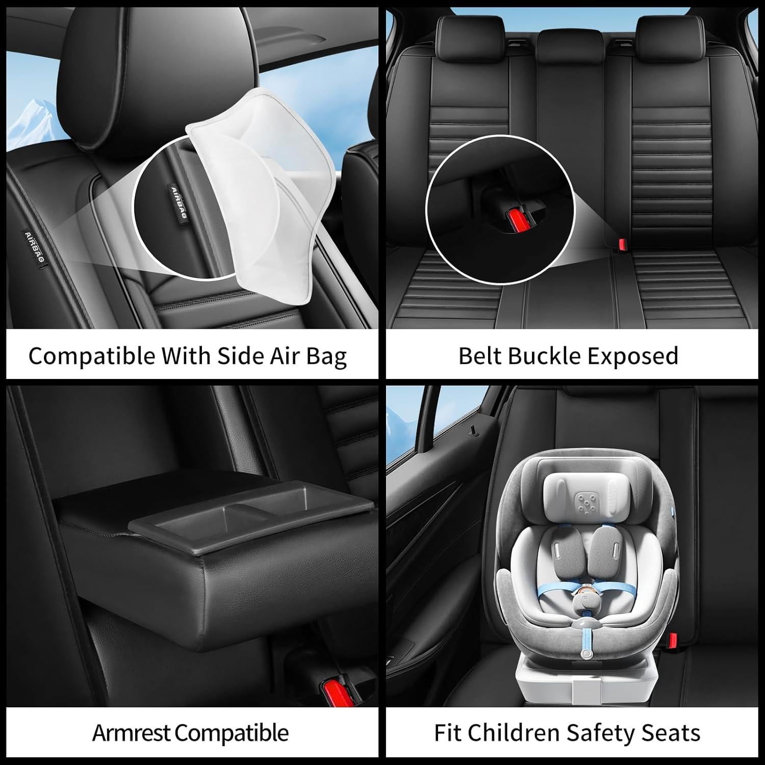 Cubiertas de Asiento de Coche Kaomim para Kia Sorento 2007-2025