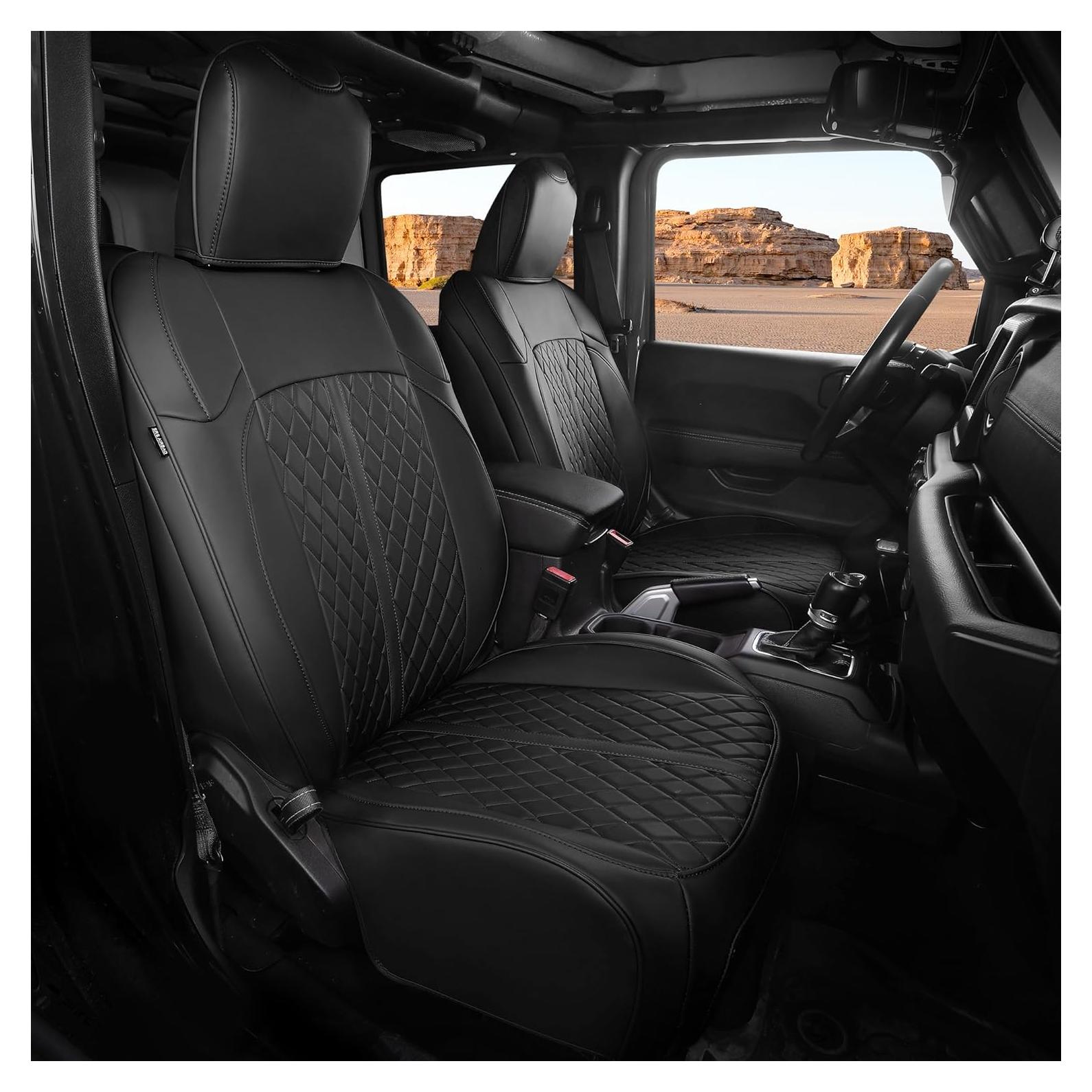 Funda de Asiento Jeep Wrangler 4Puertas 2018-2025 RIDEPOSH Negra