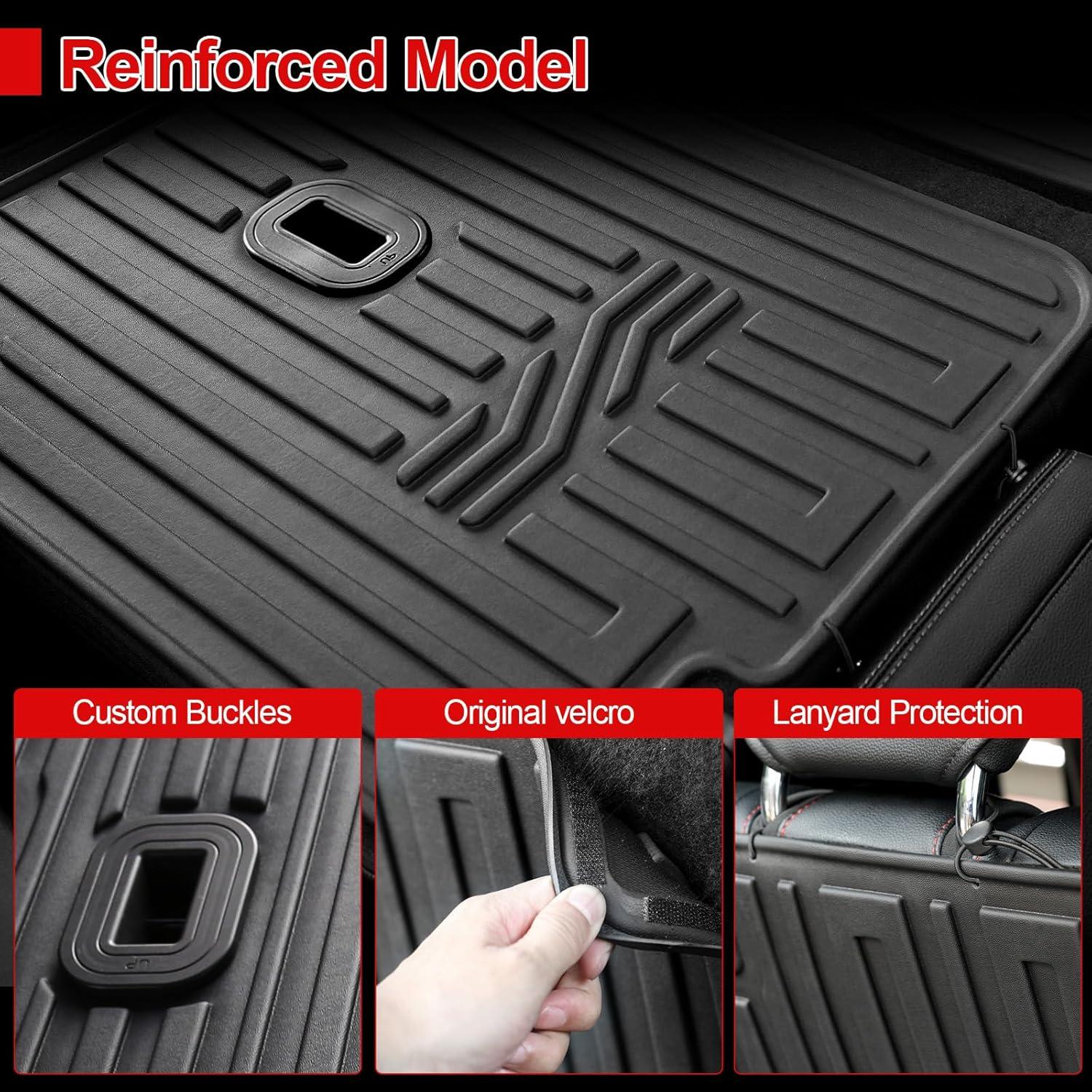 Mats de Respaldo HOUCLEMIC para Ford Explorer 2020-2025