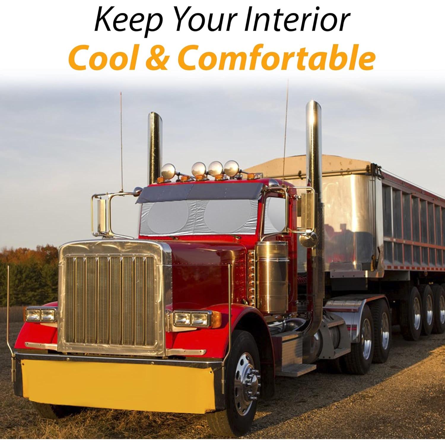 Parasol para Camión ZONETECH SS0025-V 203x91 cm UV