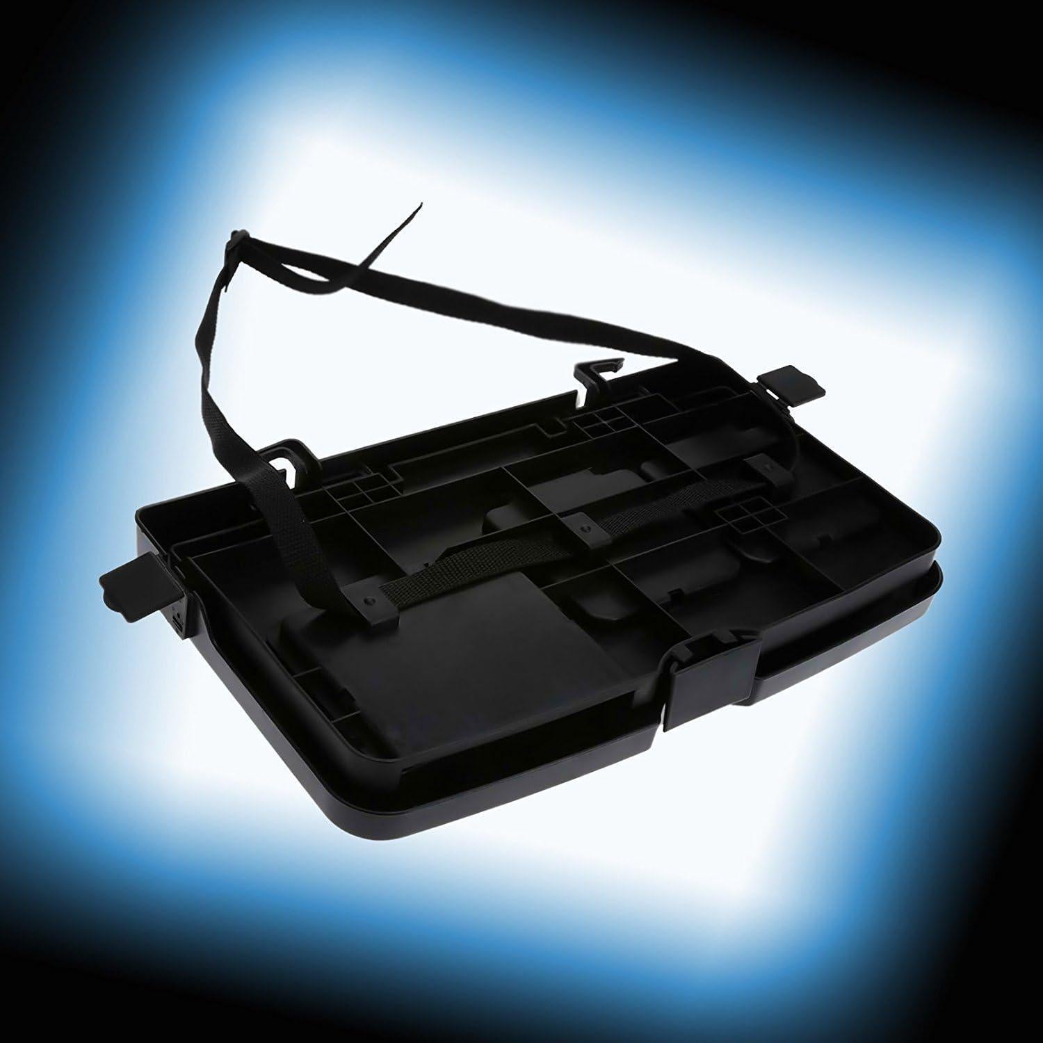 Mesa Plegable Portátil ZONETECH para Coche - Soporte Negro