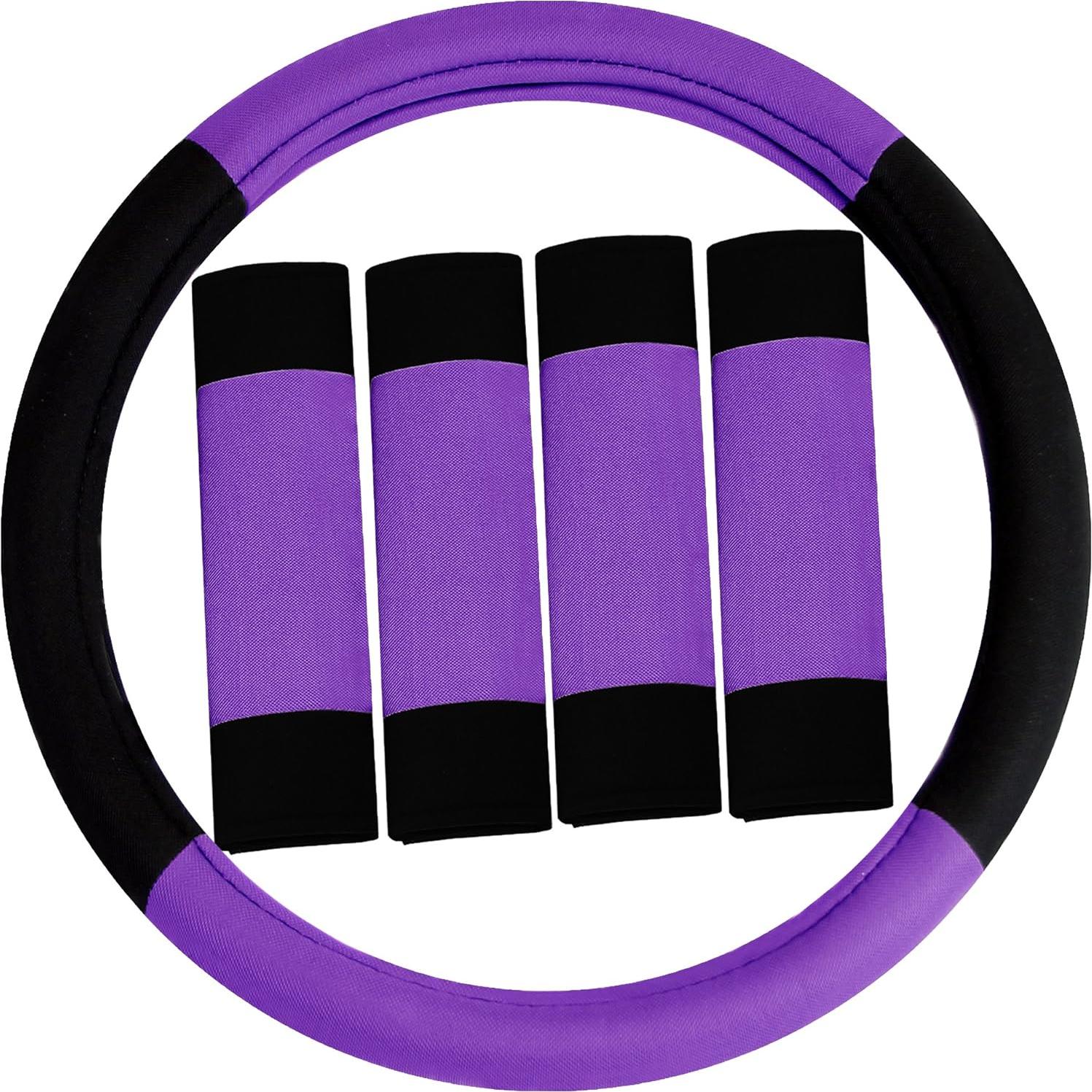 Fundas de Asiento de Coche FH Group Combo Universal Púrpura