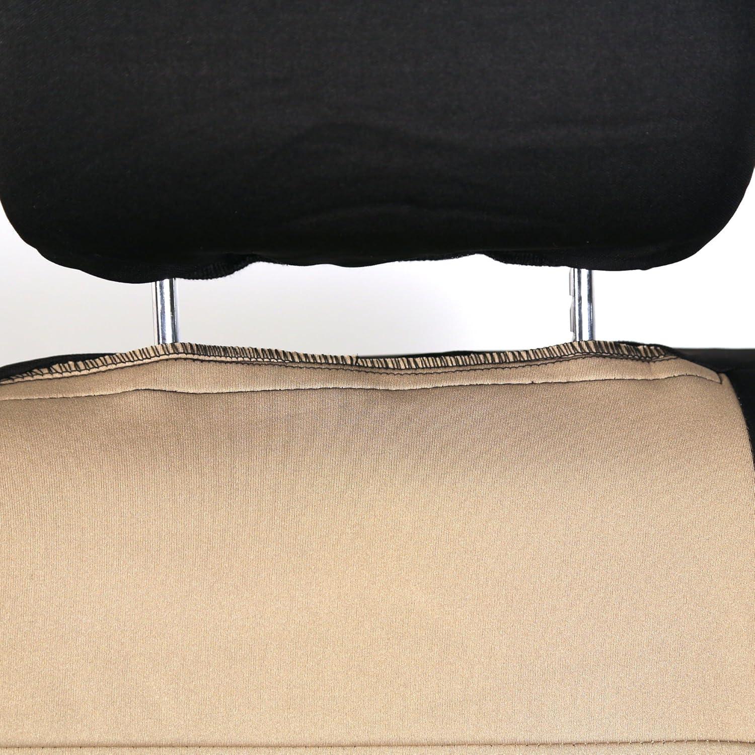 Fundas de Asiento de Neopreno Impermeables FH Group Beige