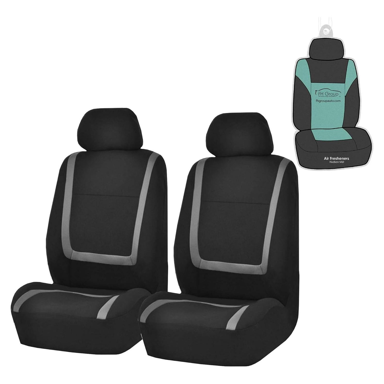 Fundas de Asiento Delanteras FH Group Gris Ajuste Universal