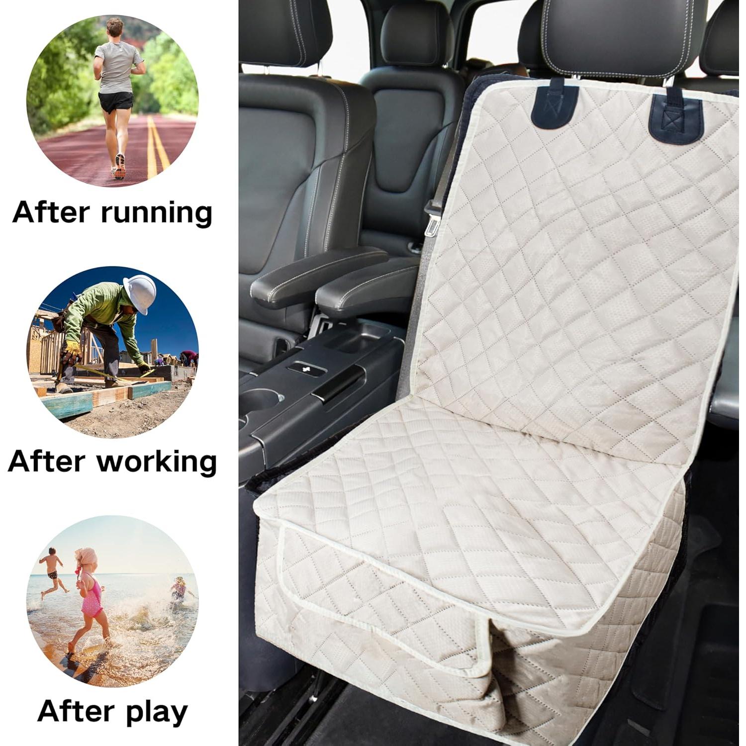 Funda de Asiento de Coche Impermeable BFXM para Perros - 2 Pcs