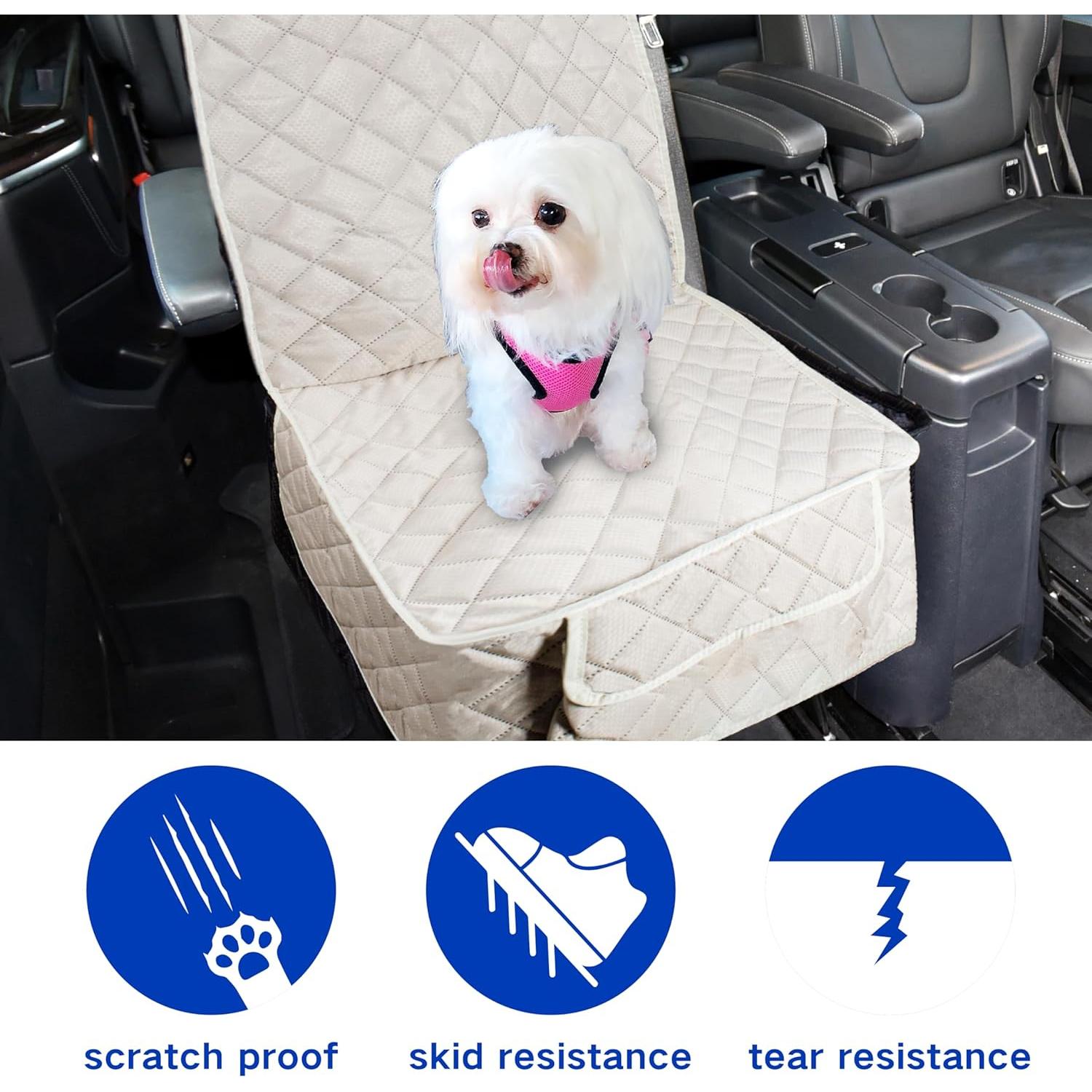 Funda de Asiento de Coche Impermeable BFXM para Perros - 2 Pcs