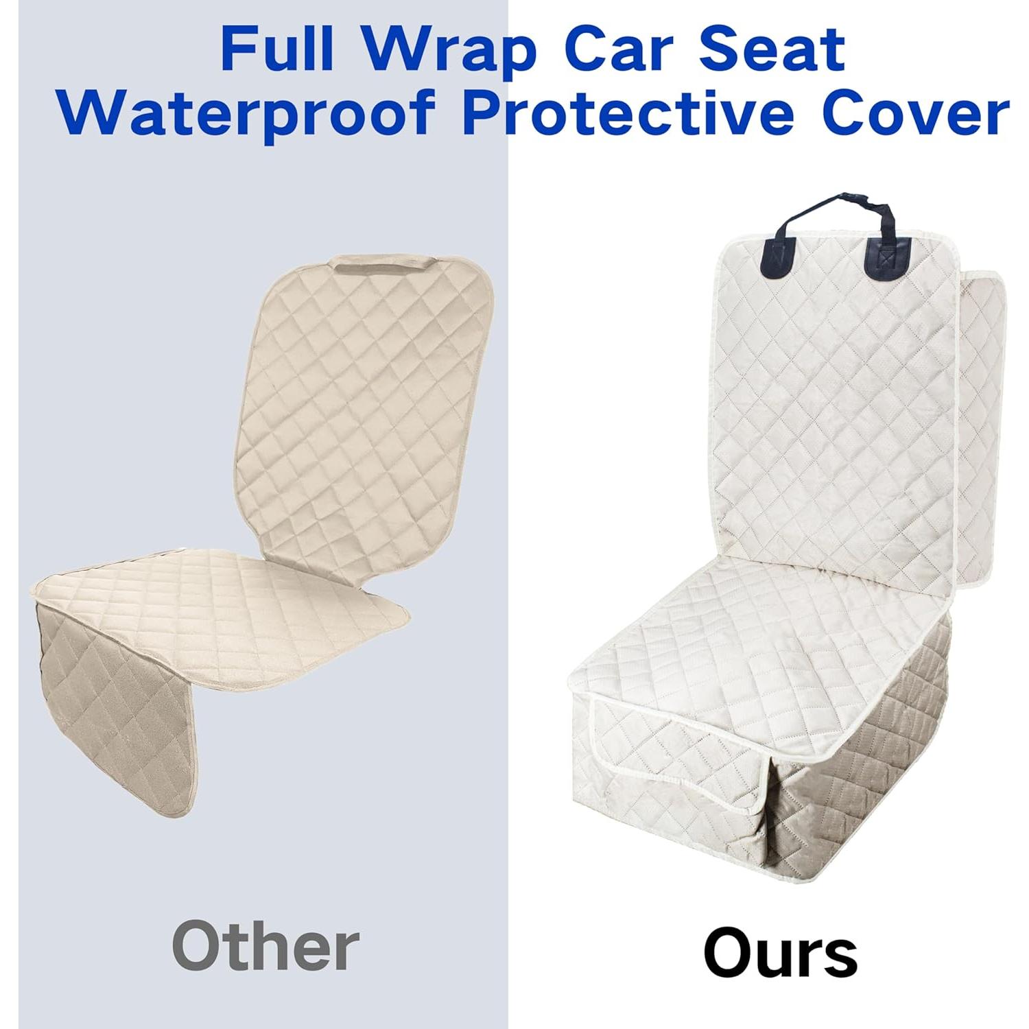 Funda de Asiento de Coche Impermeable BFXM para Perros - 2 Pcs