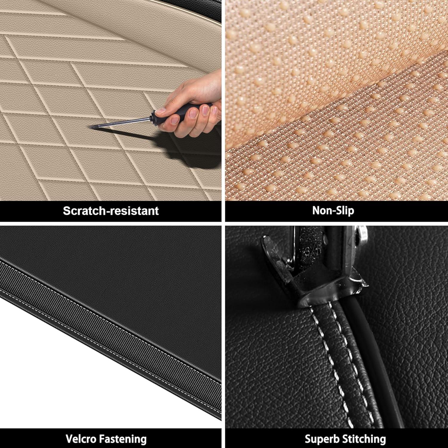 Cubiertas de Asiento JIAMAOXIN para Ford Focus 2009-2018 - Juego Completo 5 Asientos