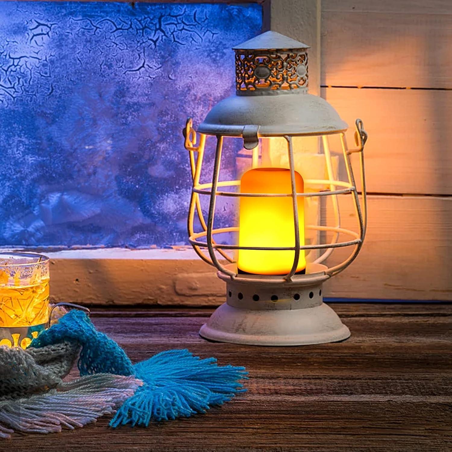 Bombillas LED de Efecto Llama Lpraer - 4 Paquetes, 14cm