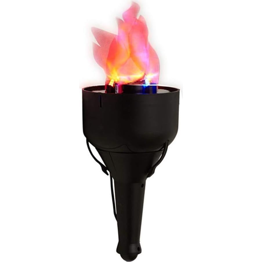 Lámpara de Llama 4 en 1 Faddare LED Efecto Realista Negro