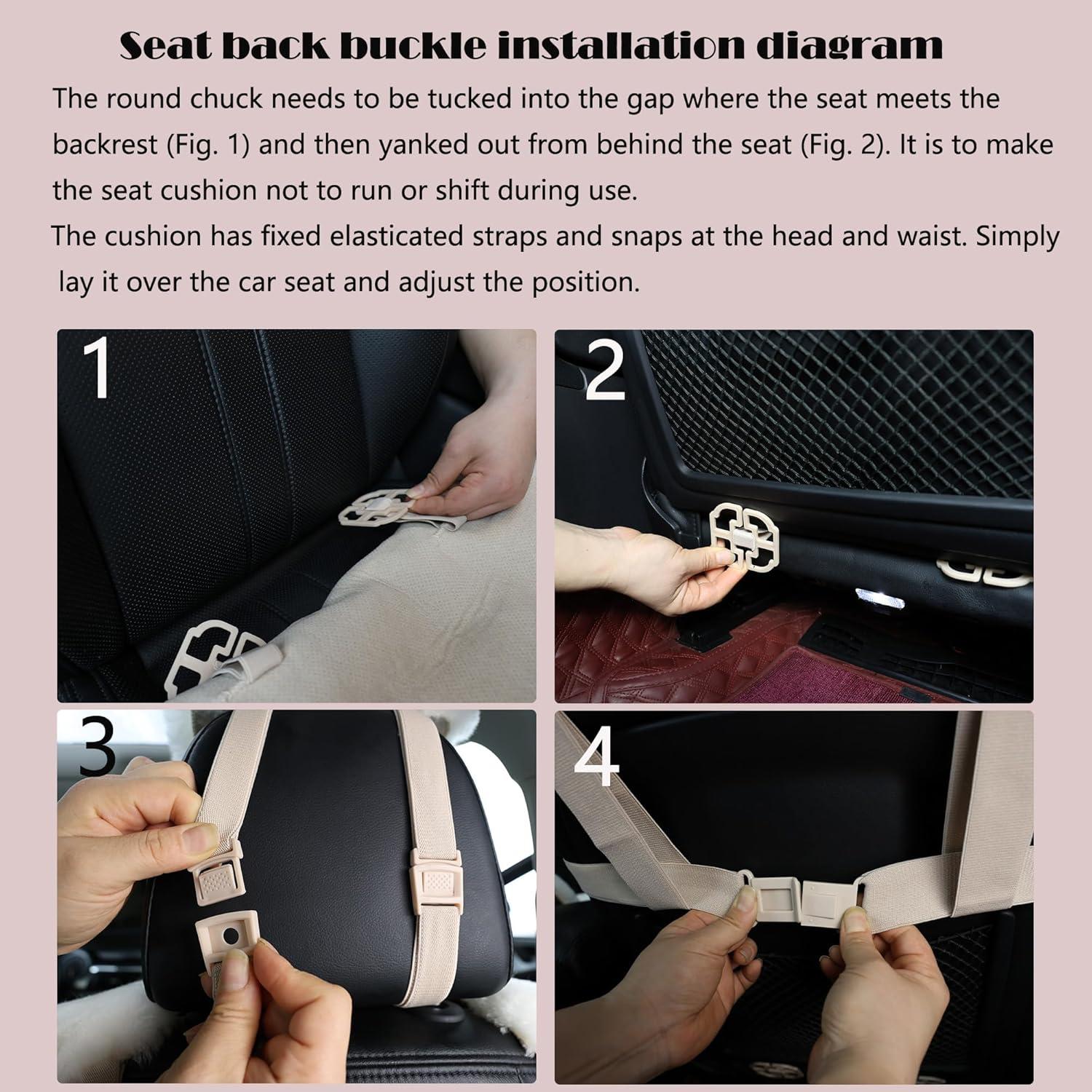 Cubierta de Asiento de Piel de Oveja AGFNGE Gris Universal