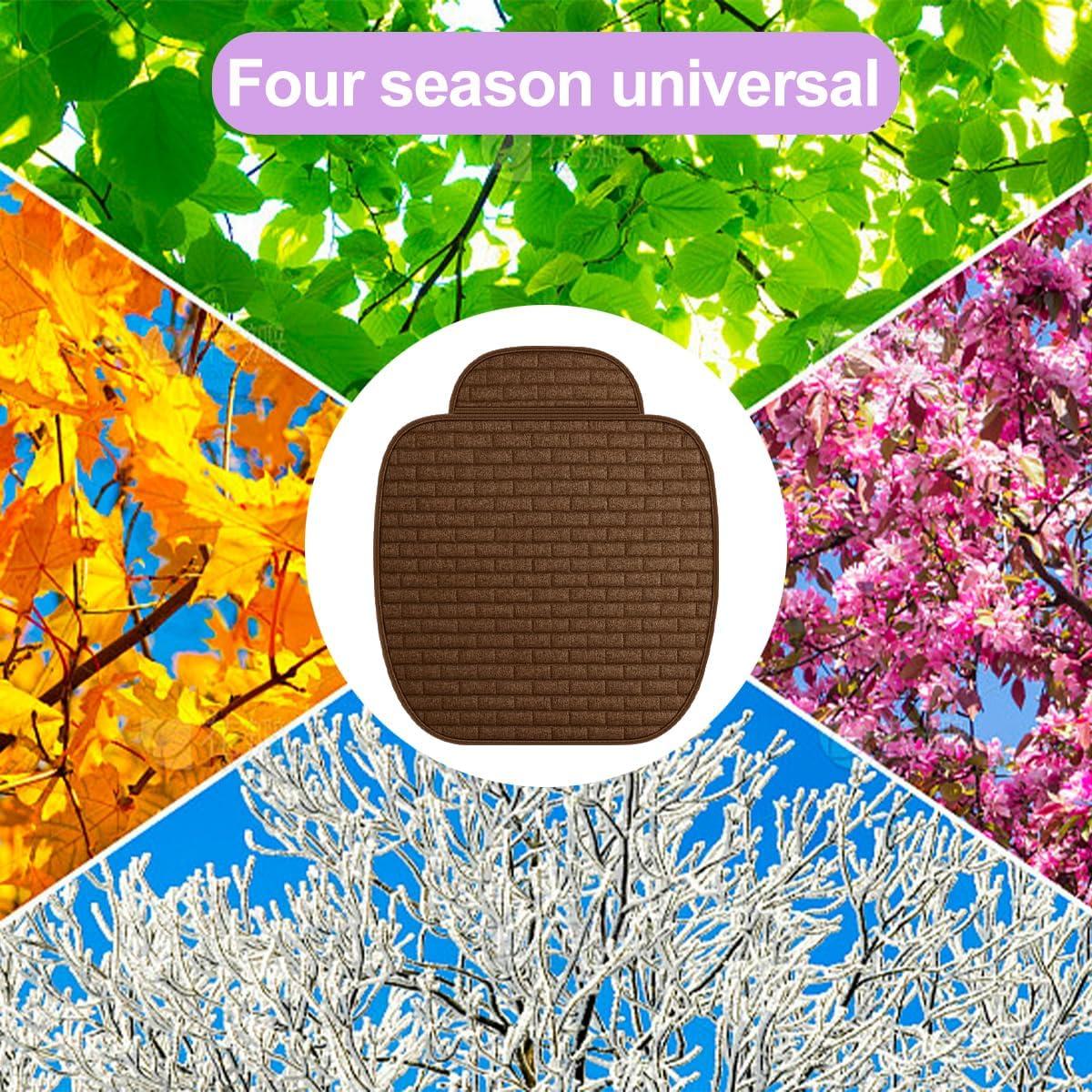 Cubierta de Asiento Frontal Mandark, 2 Piezas Antideslizante