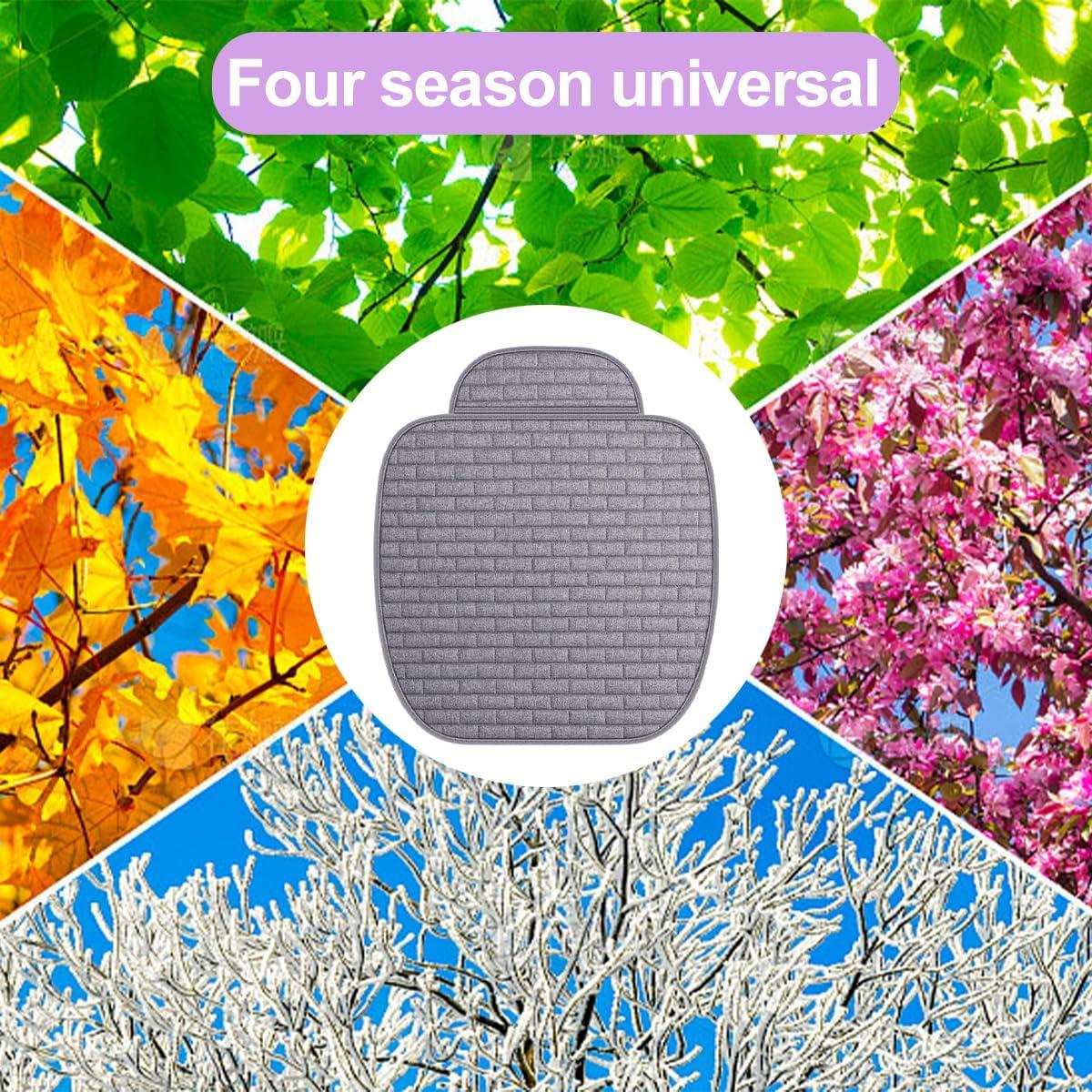 Cubierta de Asiento Frontal Mandark, 2 Piezas Antideslizante