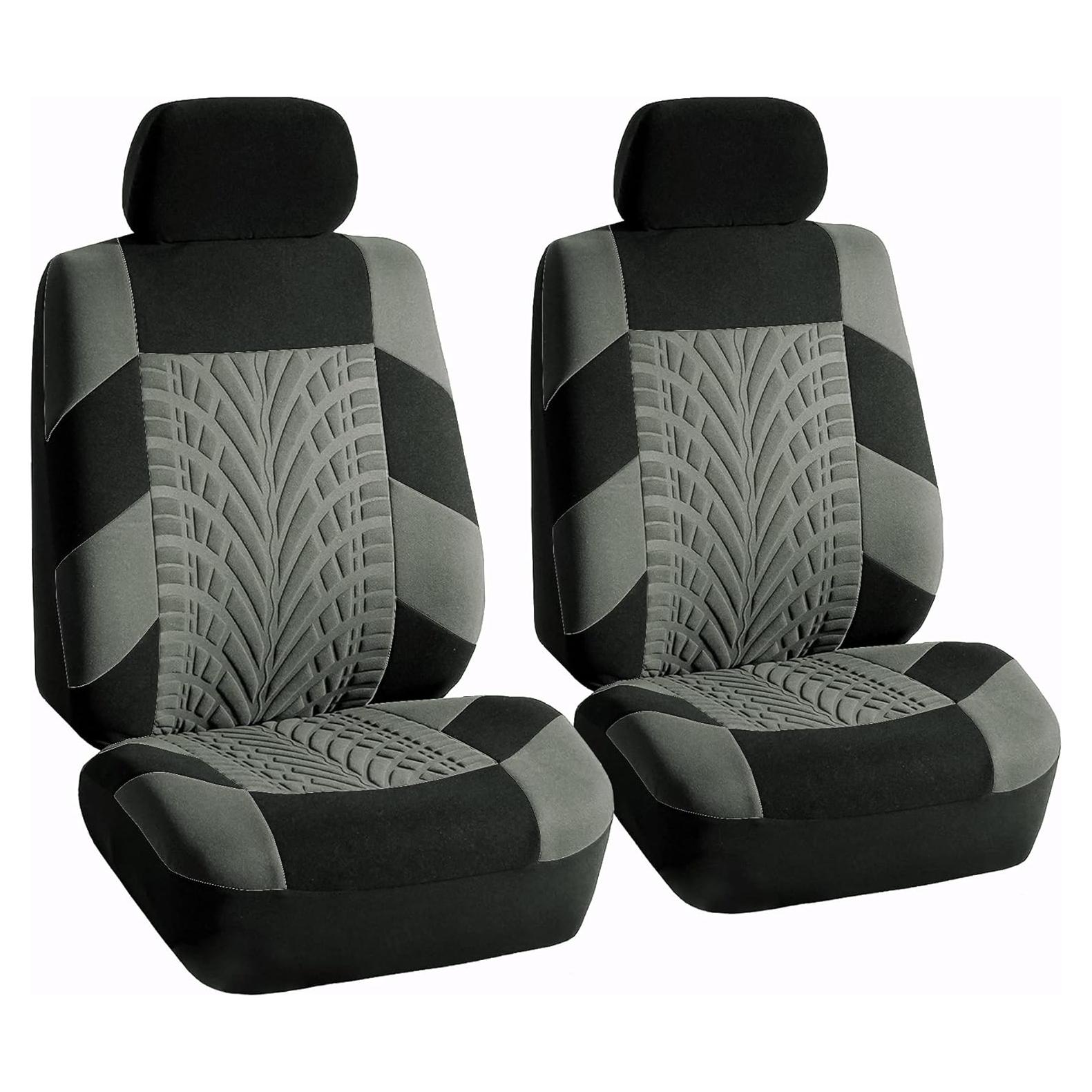 FH Group Fundas de Asiento Frontal Ajuste Universal Gris