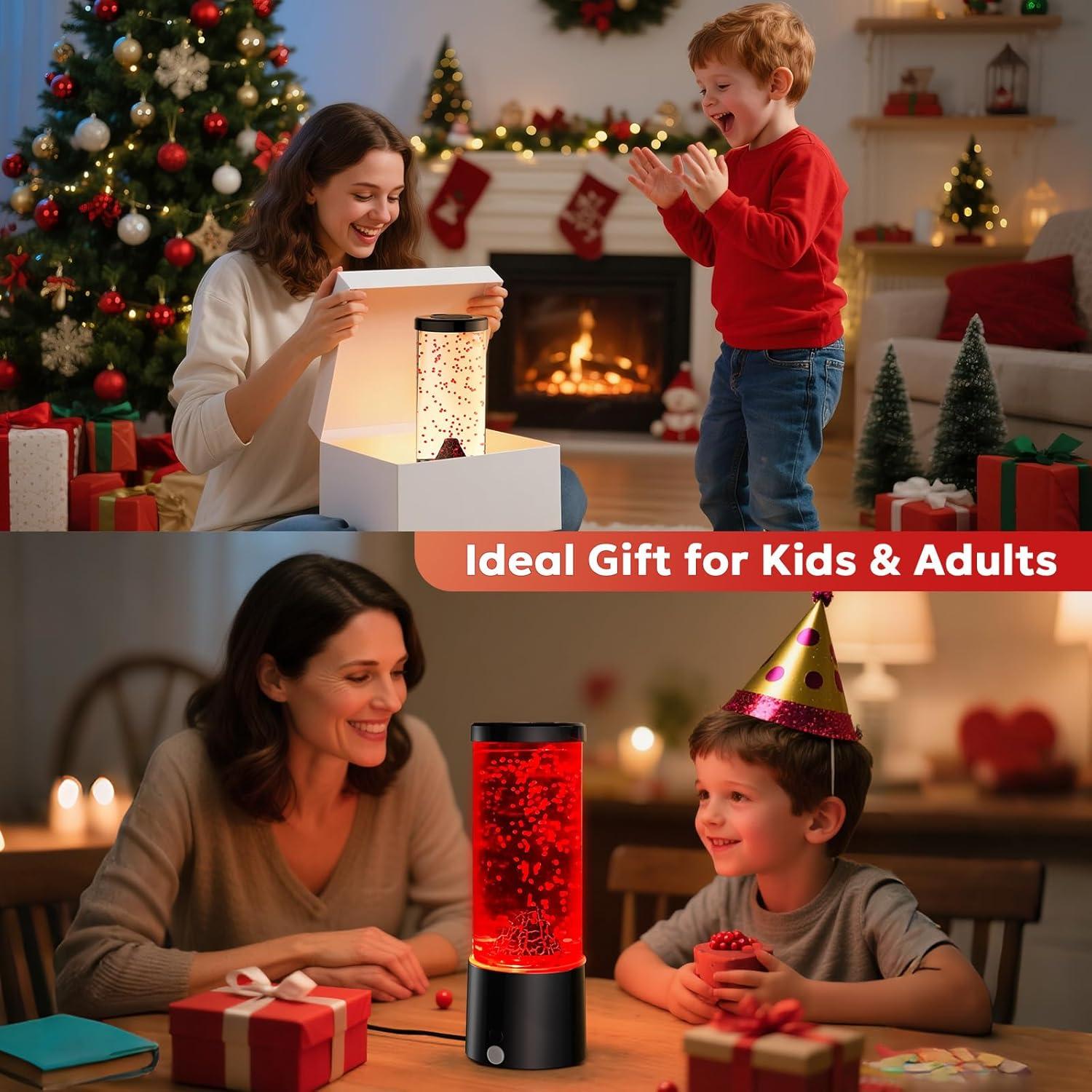 Lámpara de Volcán AONESY 6609V 17 Colores Control Remoto