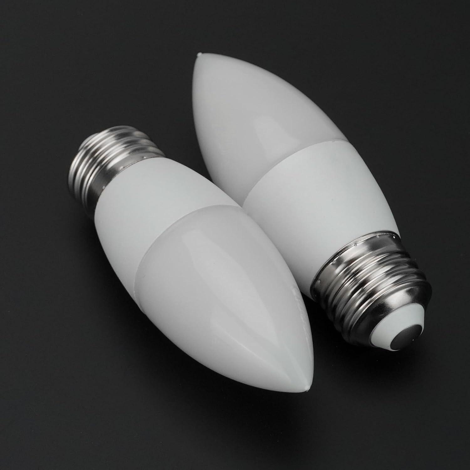 Bombillas LED E26/E27 Bestview con Efecto Llama - Paquete de 6