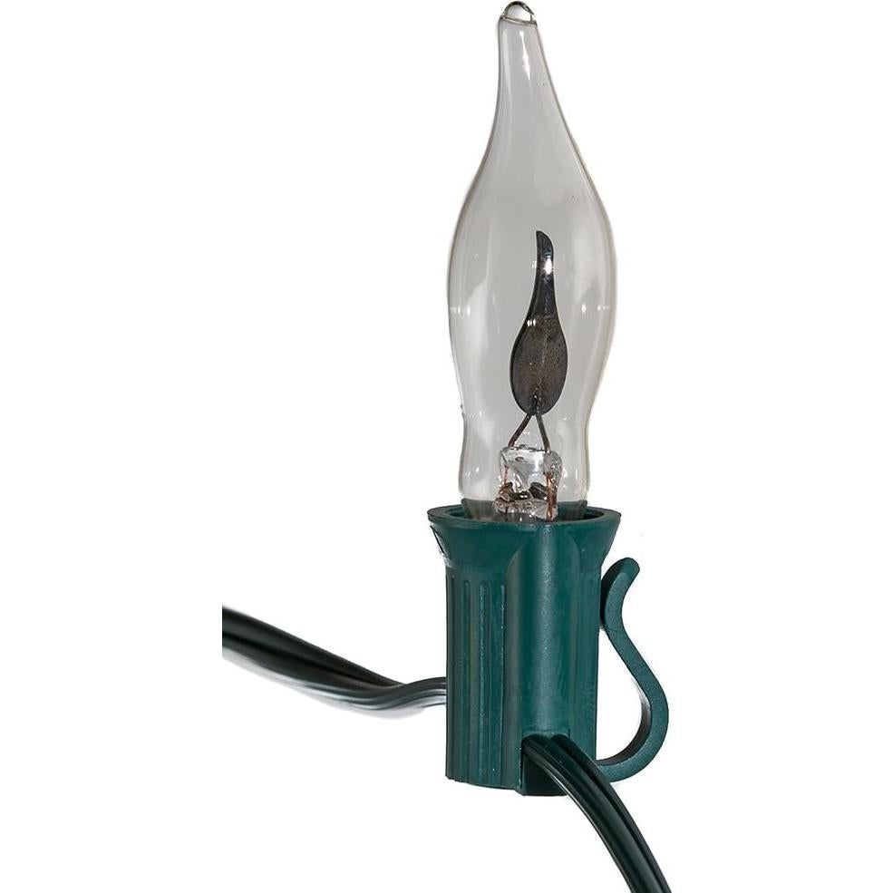 Juego de Luces de Llama Parpadeante Kurt Adler 10 Luces