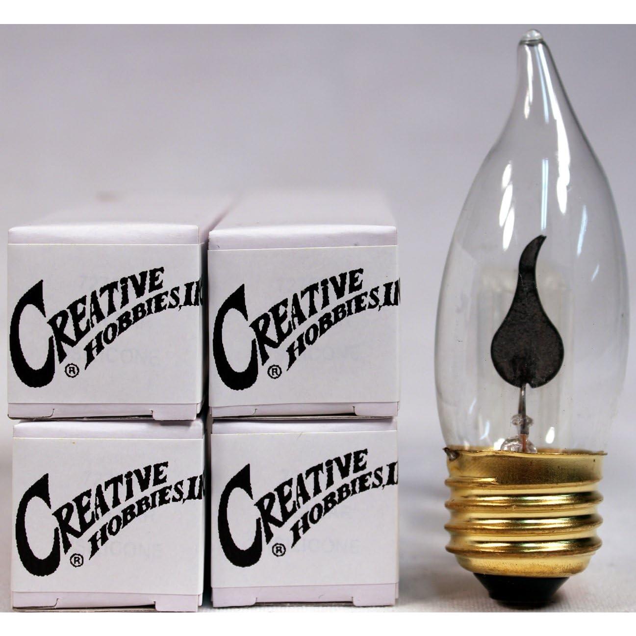 Lámpara LED de Llama Parpadeante Creative Hobbies - 10 Unidades