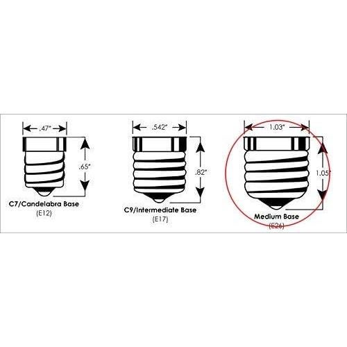Lámpara LED de Llama Parpadeante Creative Hobbies - 10 Unidades