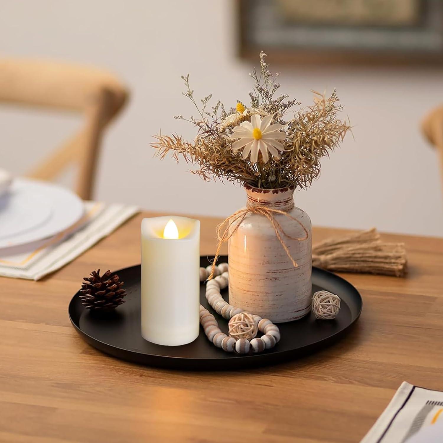 Paquete de 6 Velas LED a Batería Jingtech 5.08x10.16 cm