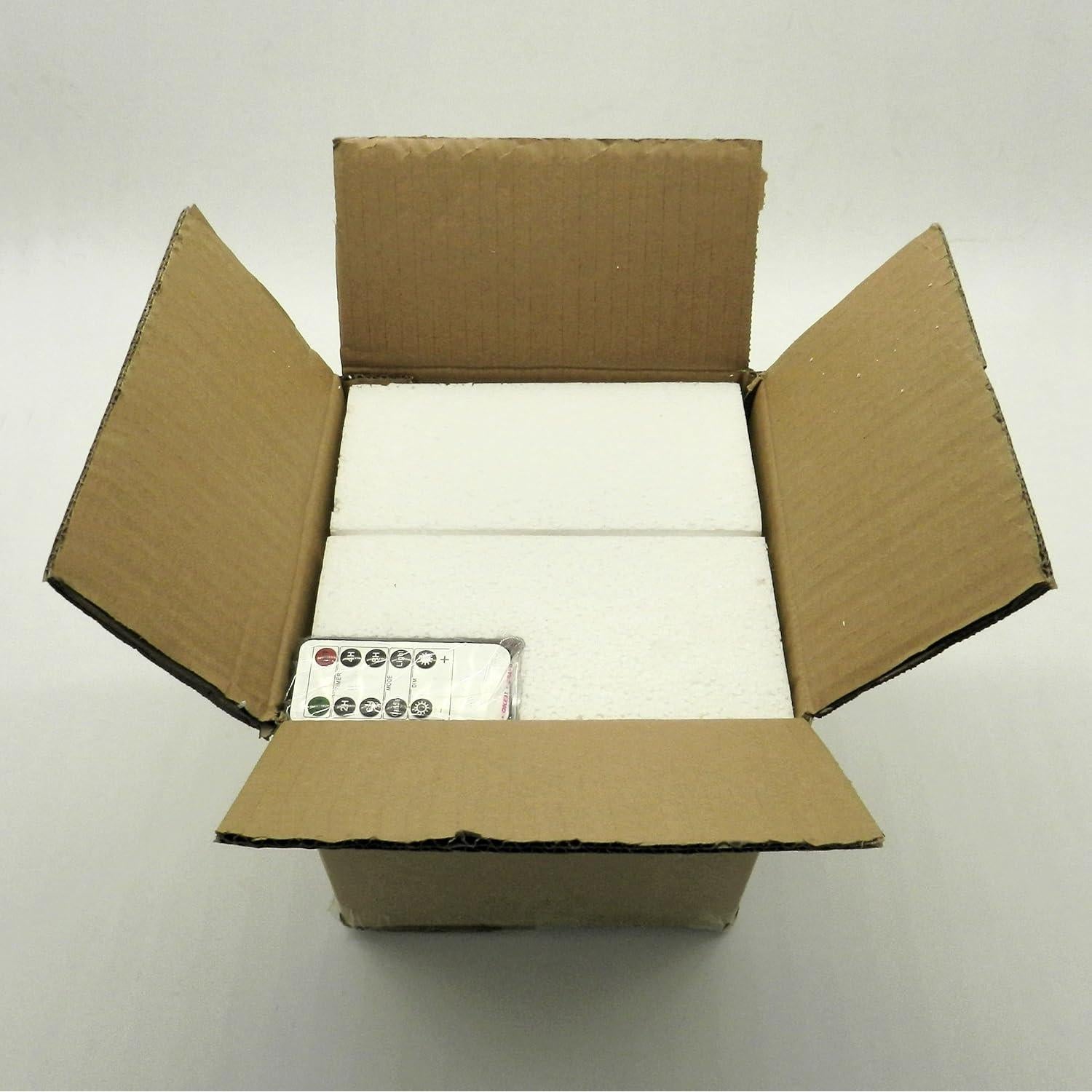 Vela LED Esférica CVHOMEDECO 12.7 cm con Control Remoto