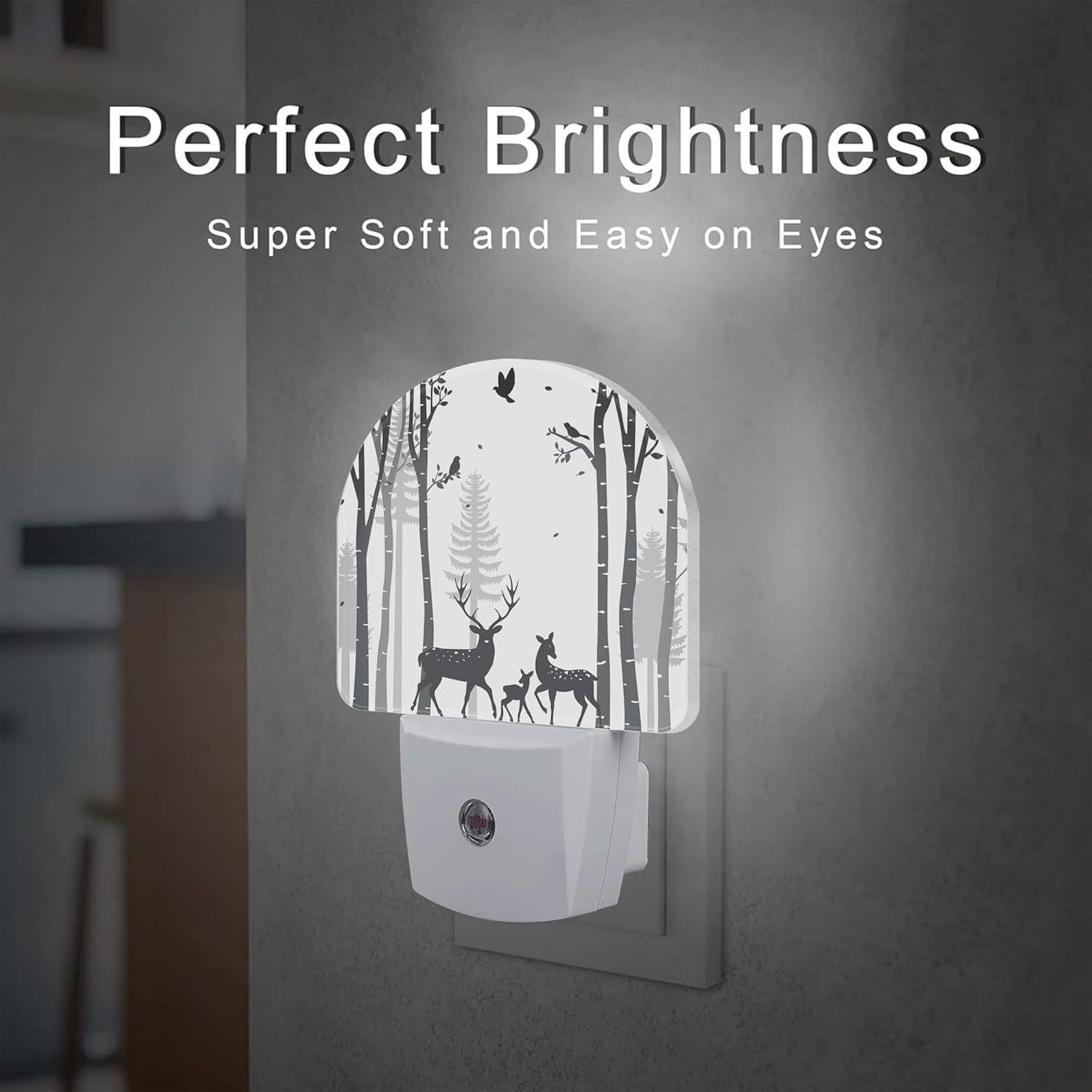 Luz Nocturna Automática Sndheke Ciervo Abedul 0.5W