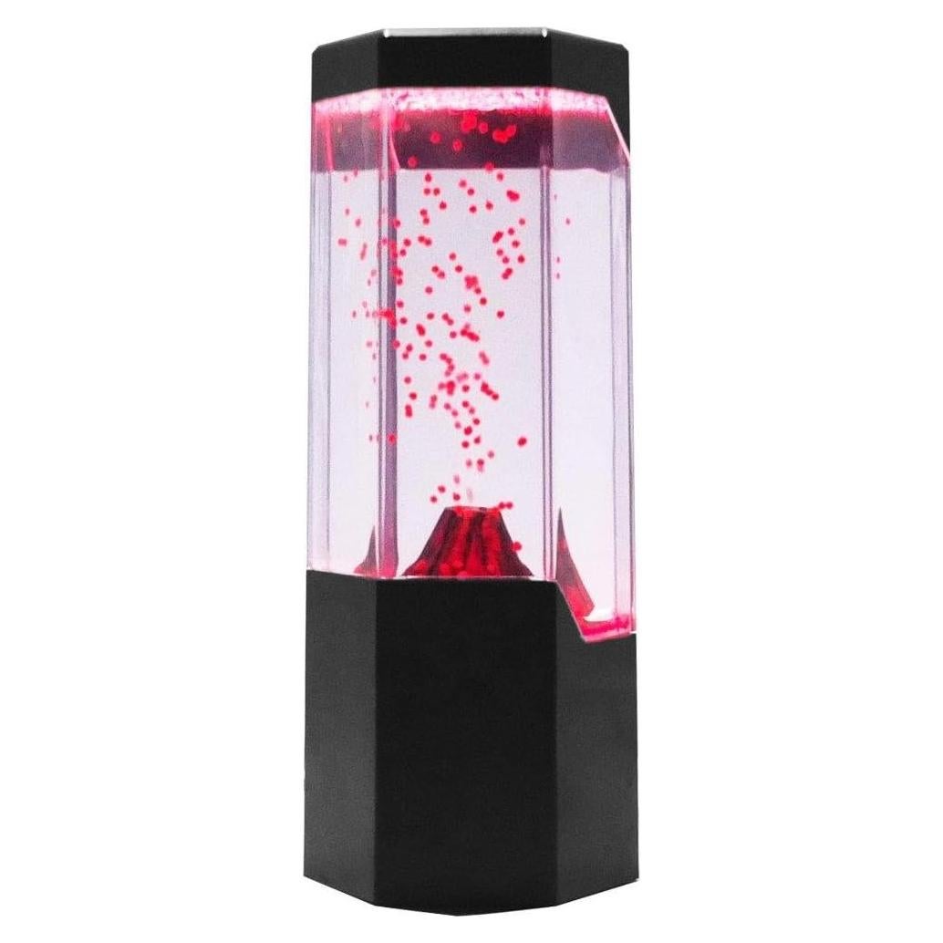 Lámpara de Volcán LED Lightahead® Mini Lava Roja 22.8 cm