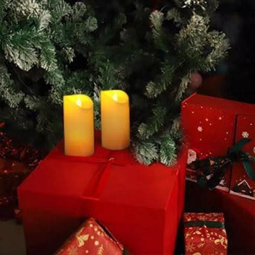Velas LED Sin Llama CANDLE CHOICE 7.62x15.24 cm 2 Pcs