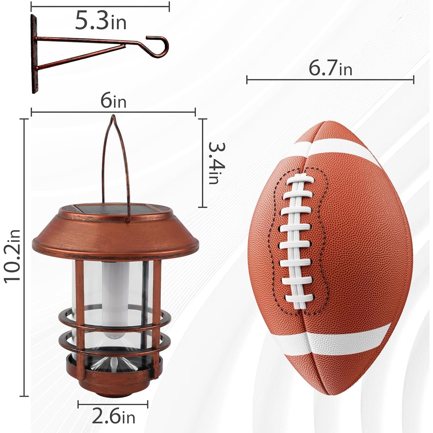 Linternas Solares Otdair 2 Piezas Llama Parpadeante Jardín