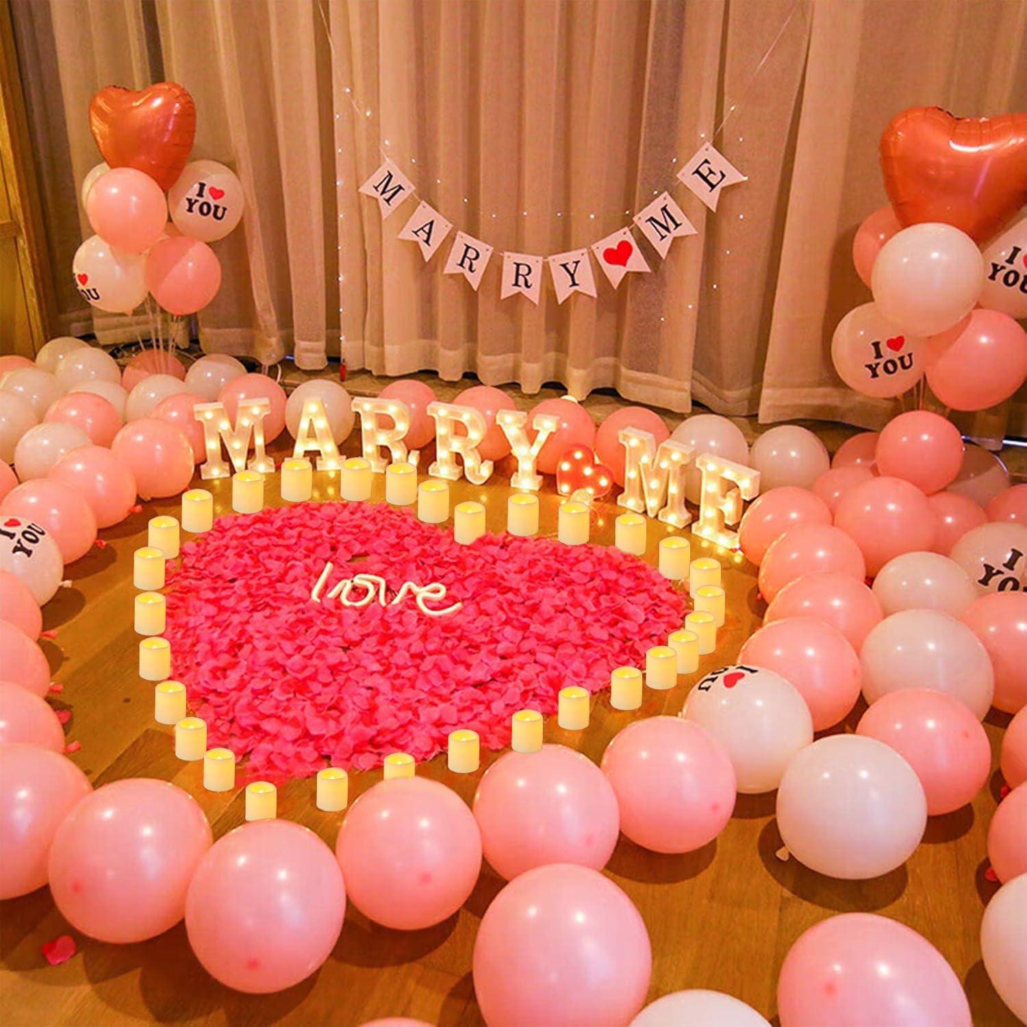 Paquete de 24 velas LED sin llama Yakpo 3.8cm x 4.6cm 200h