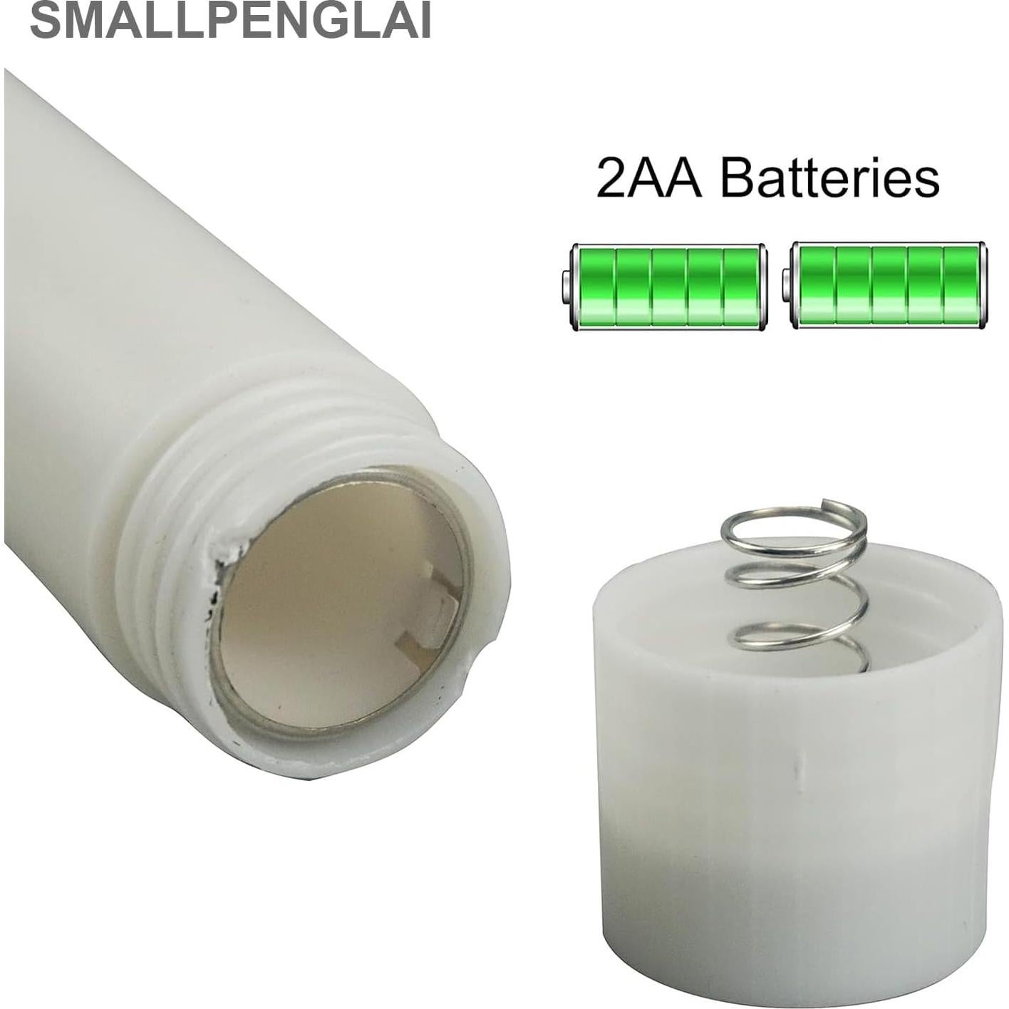 Velas LED de Candelabro Sin Llama Jingtech 18 cm con Control Remoto