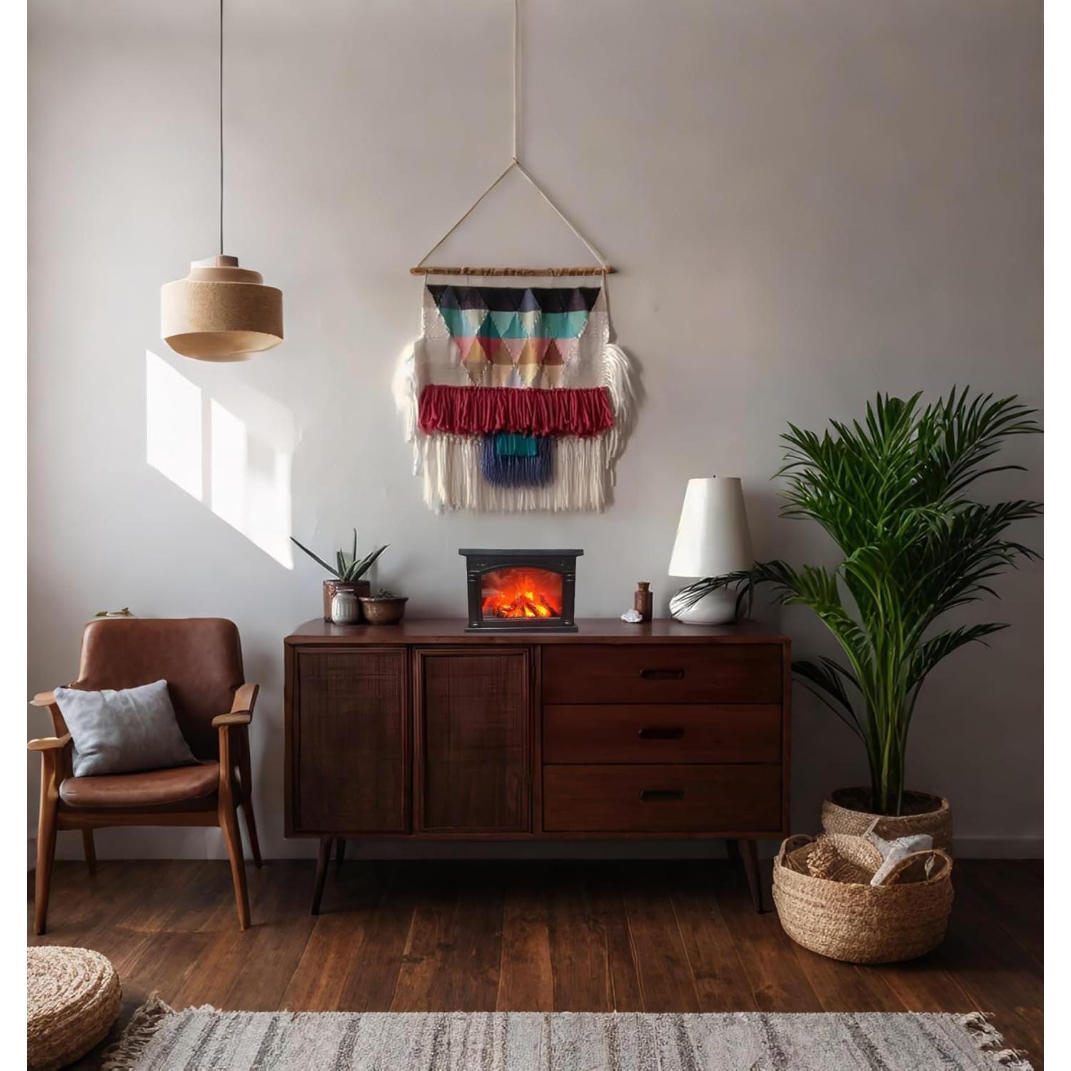 Linterna de Chimenea Sin Llama HvgeoQo - Doble Alimentación USB/Batería