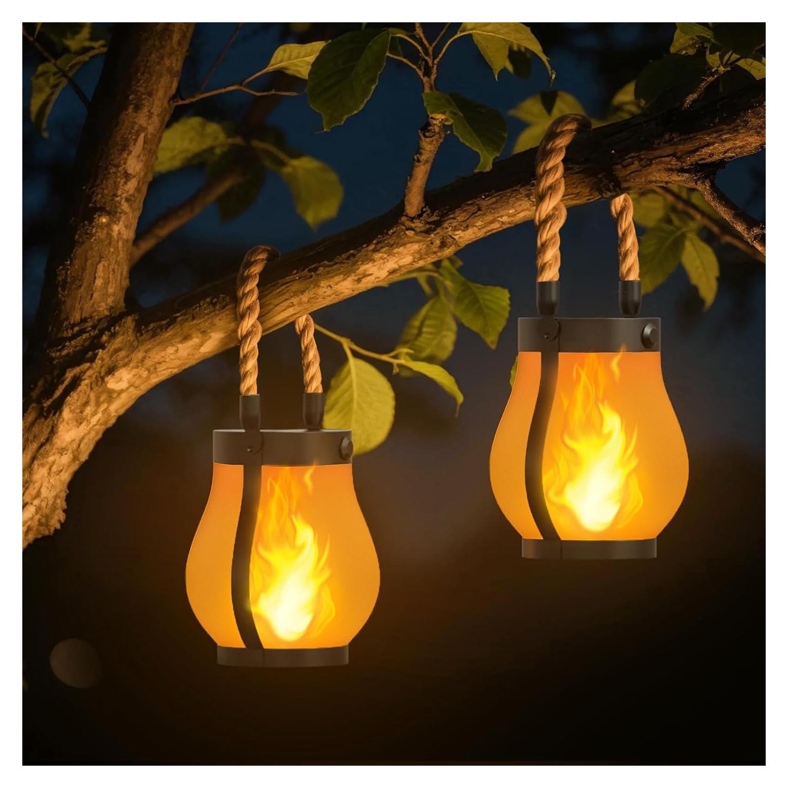 Linterna Solar Hompavo HPSL-USAS1 2 en 1 Impermeable 12cm