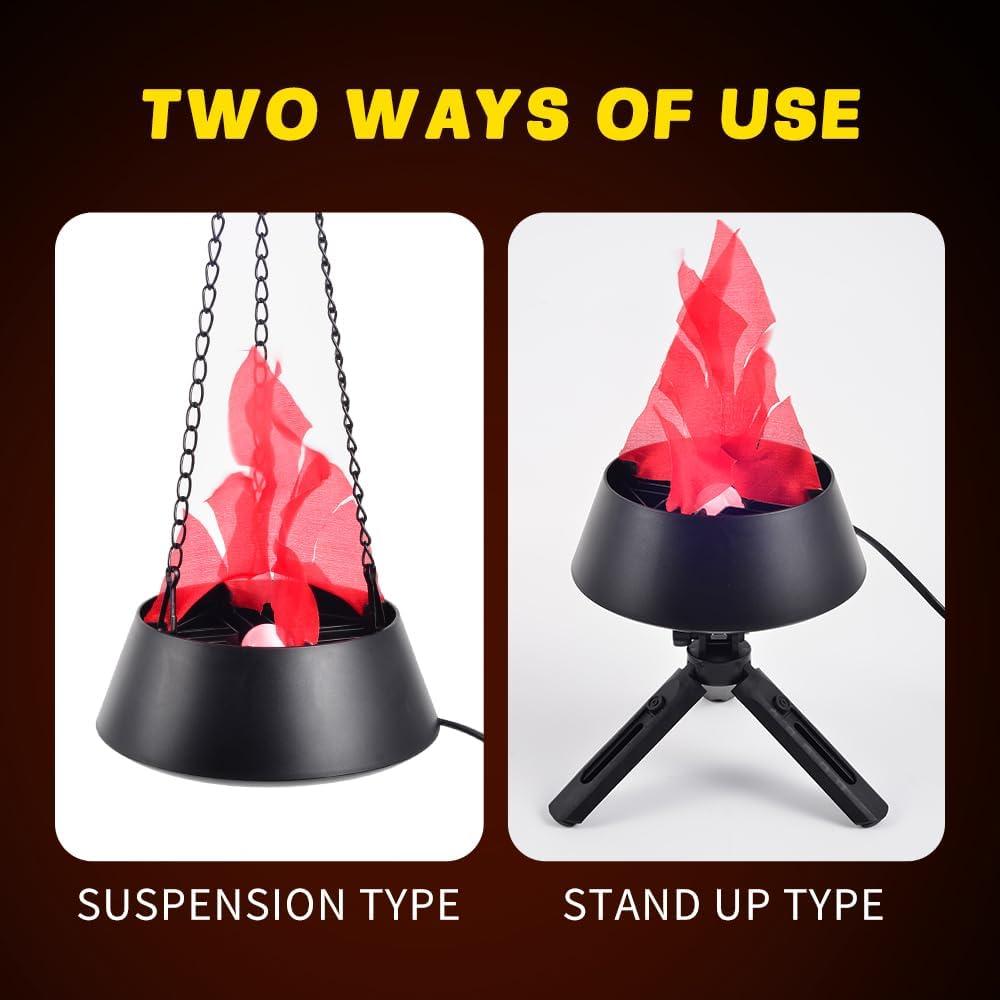 Luz LED Efecto Llama Falsa 3D Snatlly para Decoración