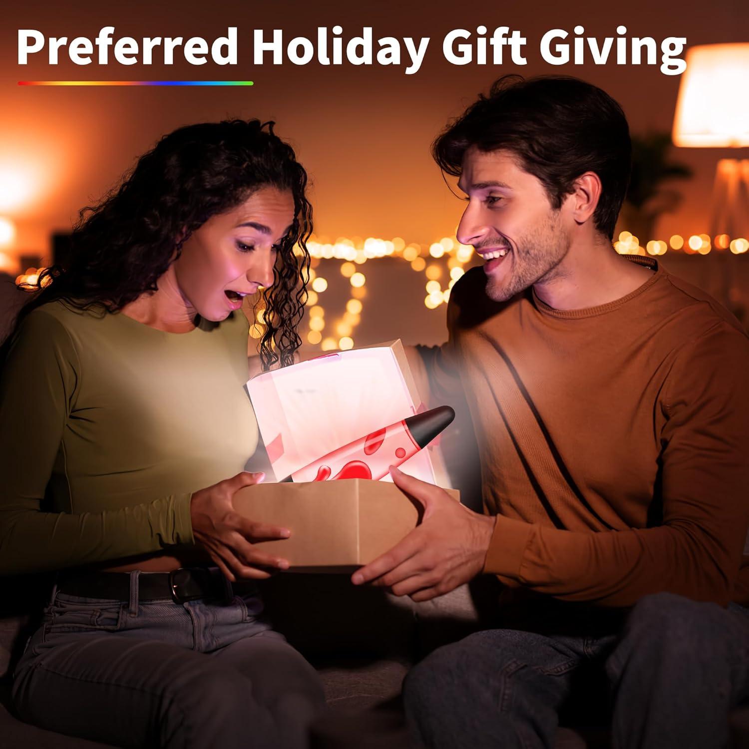 Lámpara de Movimiento Líquido LED KIKILIVE 13.5" 17 Colores