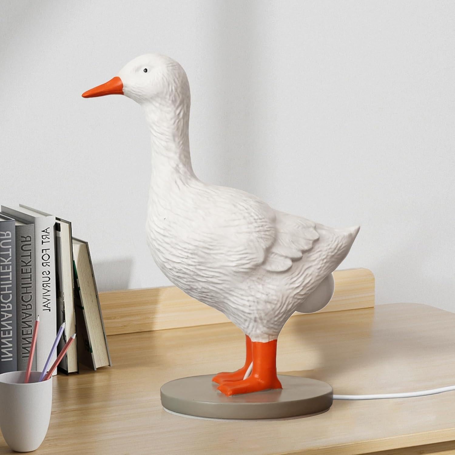 Lámpara de Huevo de Pato Ammonite 20.5x14.5cm Luz LED USB