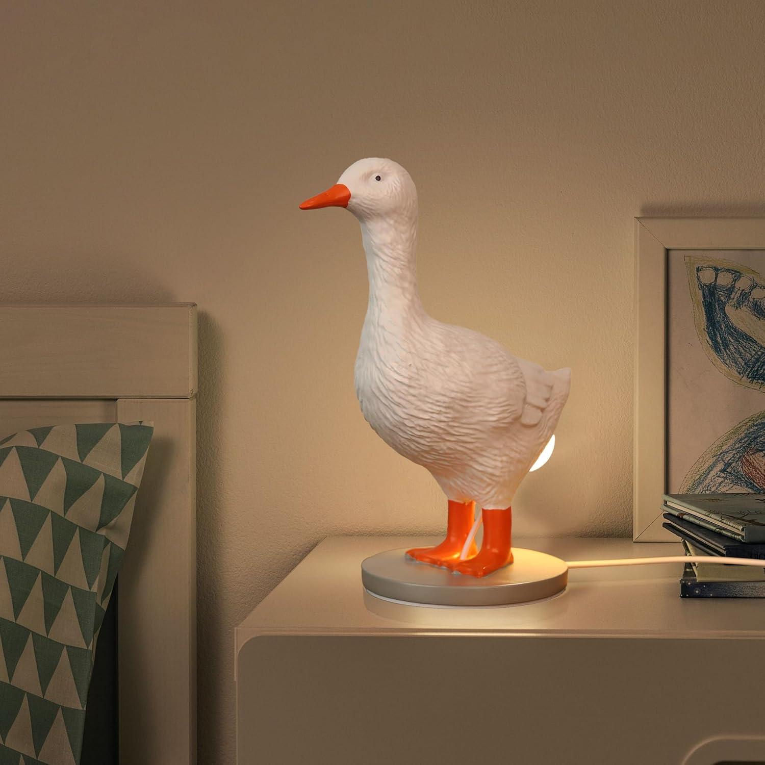 Lámpara de Huevo de Pato Ammonite 20.5x14.5cm Luz LED USB