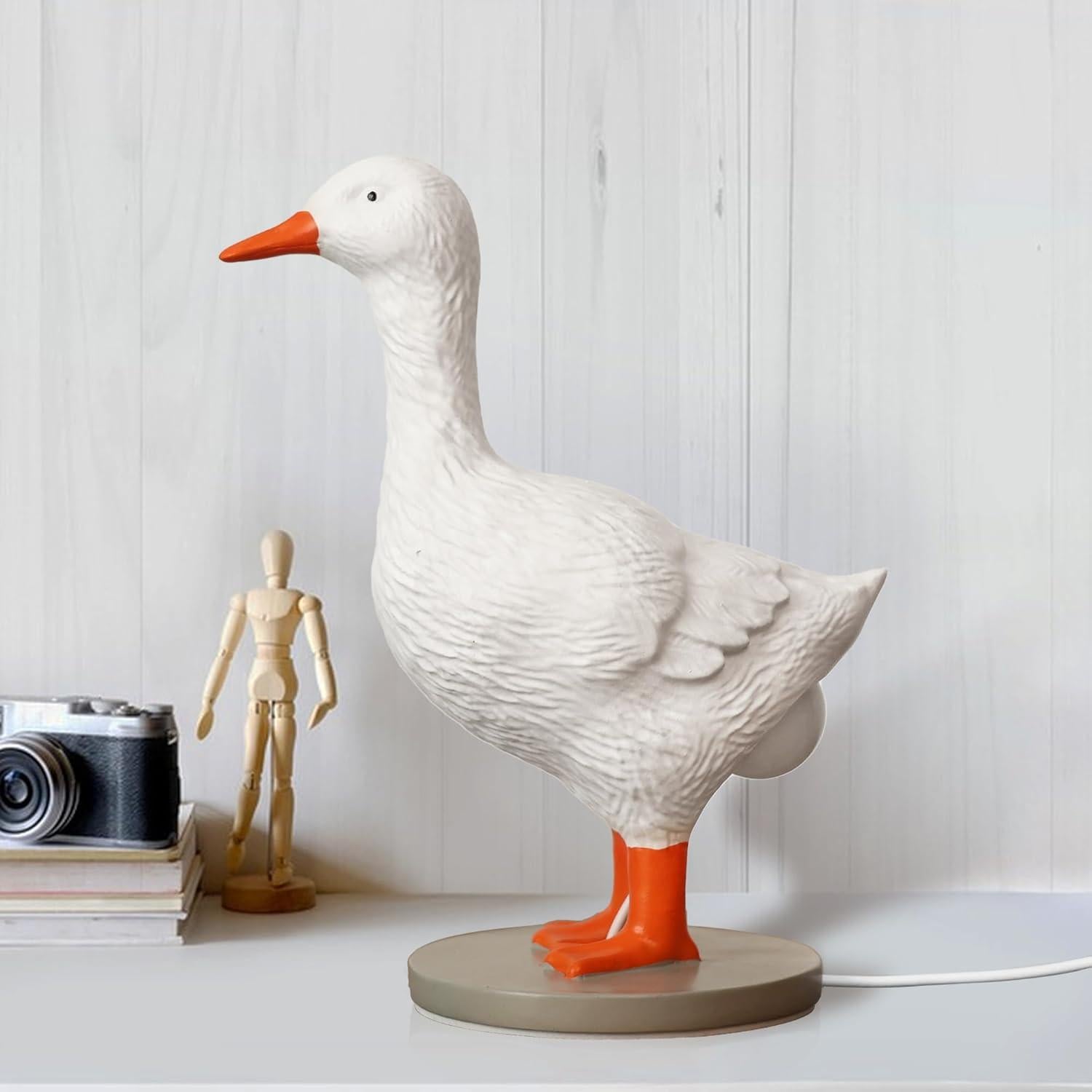 Lámpara de Huevo de Pato Ammonite 20.5x14.5cm Luz LED USB