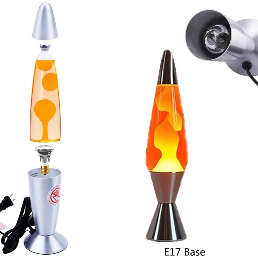 Bombilla de Lava R39 E17 30W Jacqings Calor 300°C