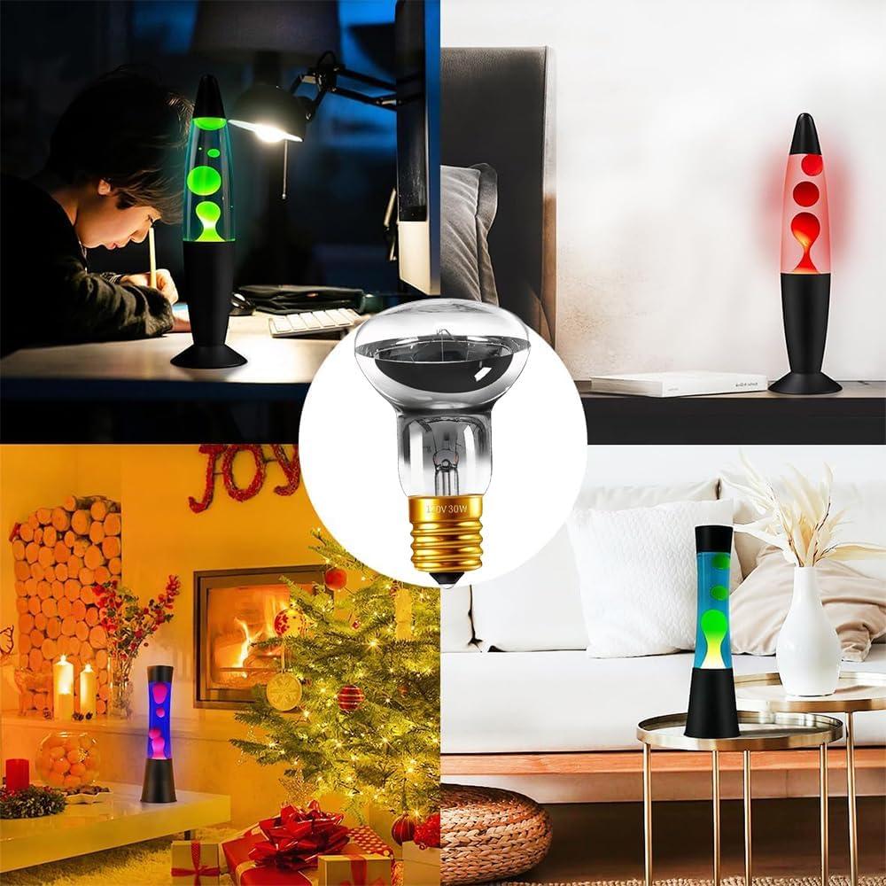 Bombilla de Lava R39 E17 30W Jacqings Calor 300°C