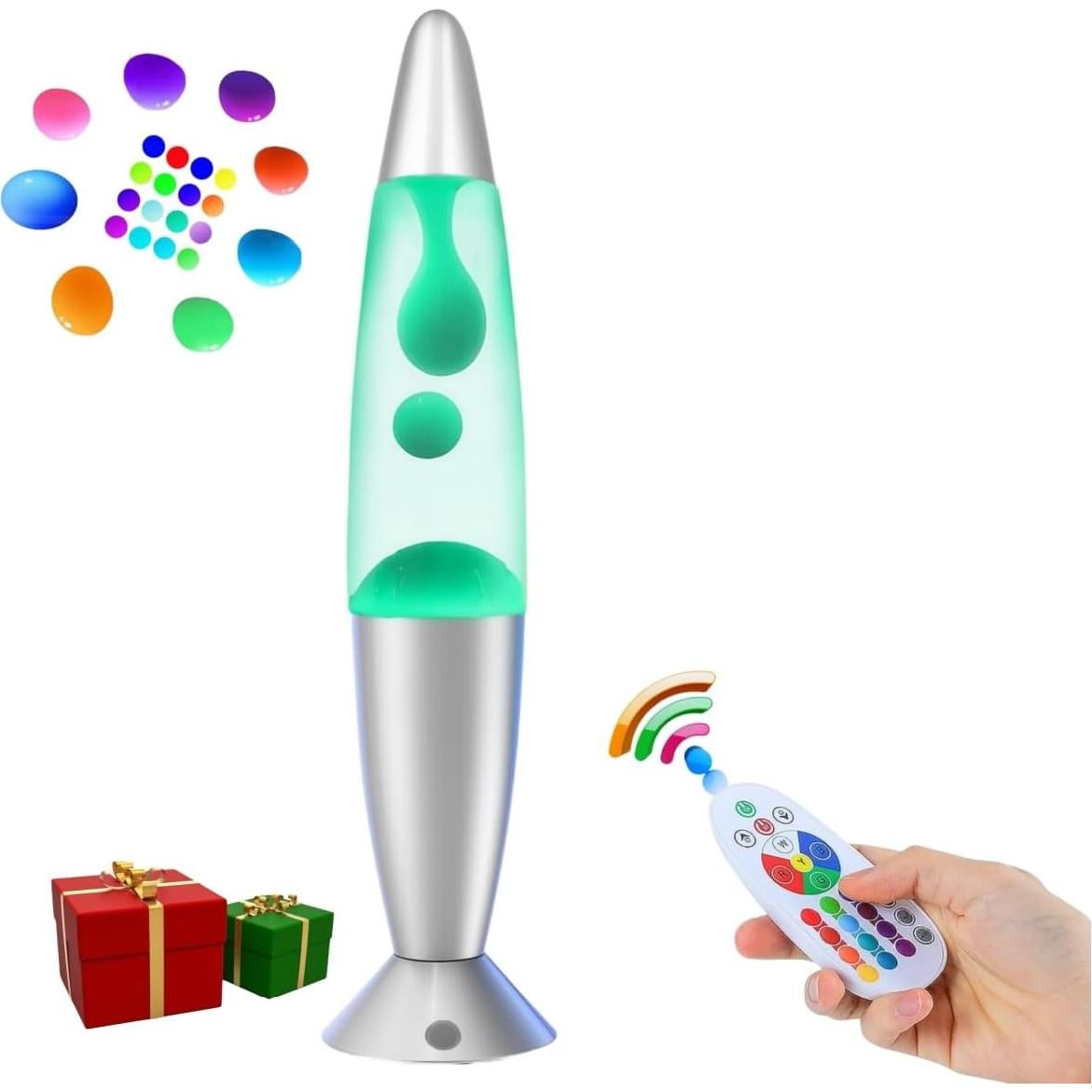 Lámpara de Movimiento de Magma LED PINYI 34 cm Plata 17 Colores