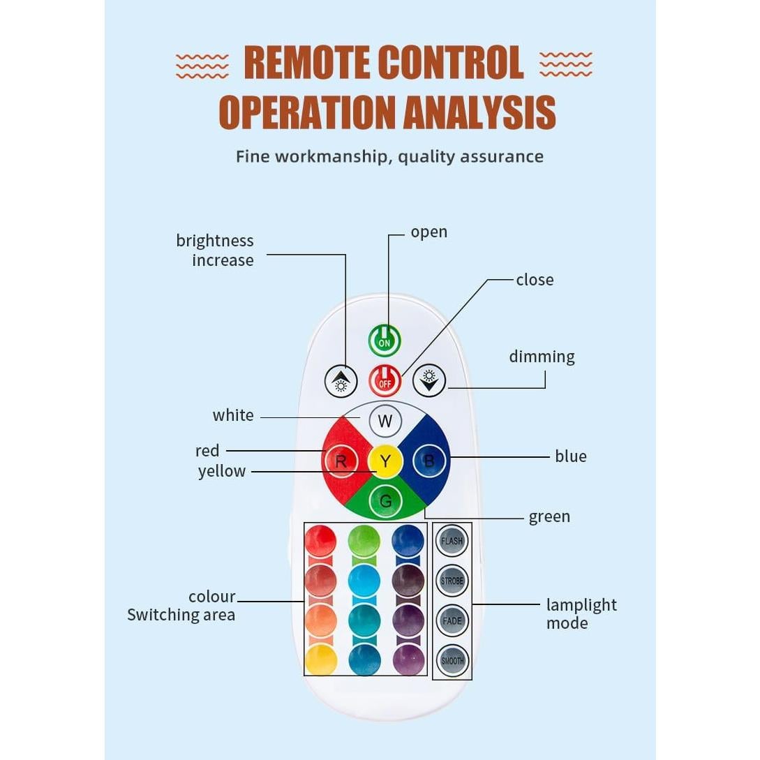 Lámpara de Movimiento de Magma LED PINYI 34 cm Plata 17 Colores