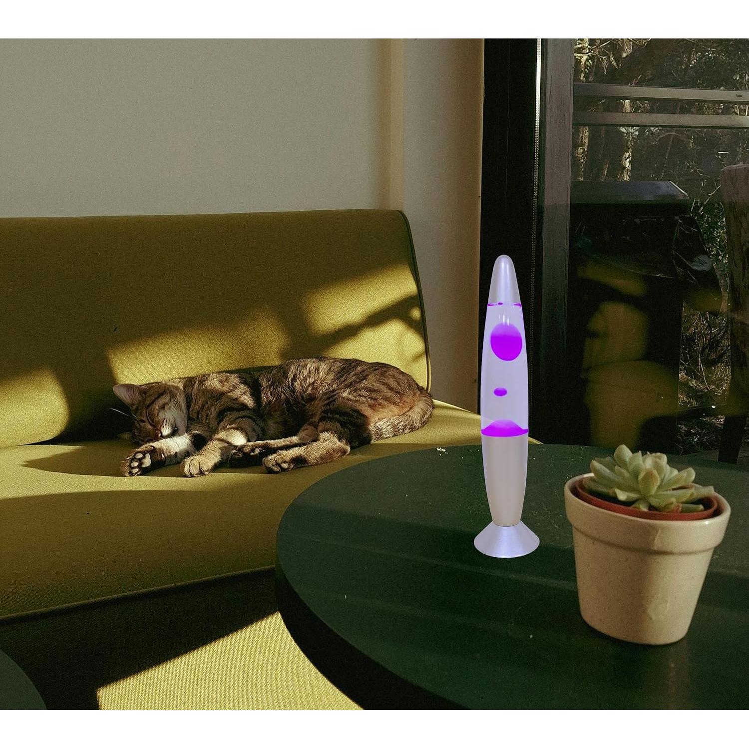 Lámpara de Movimiento de Magma LED PINYI 34 cm Plata 17 Colores