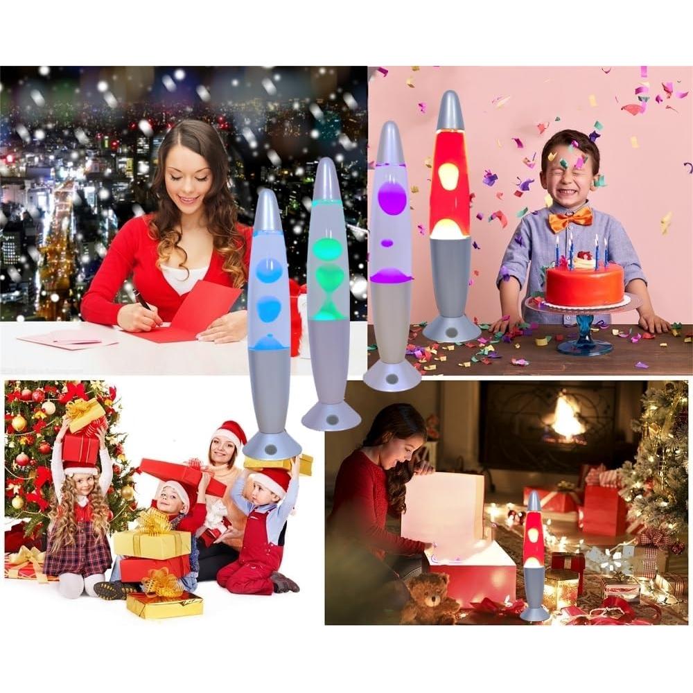 Lámpara de Movimiento de Magma LED PINYI 34 cm Plata 17 Colores