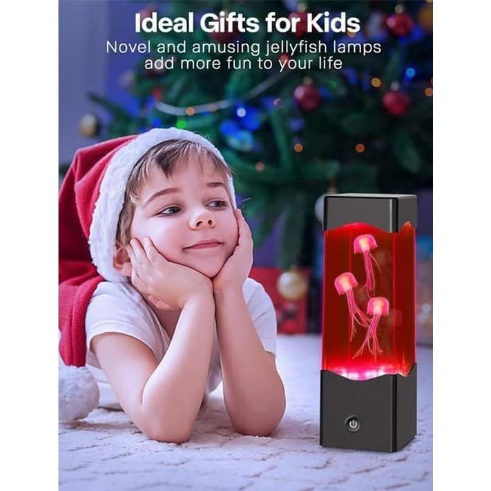 Lámpara de Medusa Gusweet LED 7 Colores Luz Nocturna