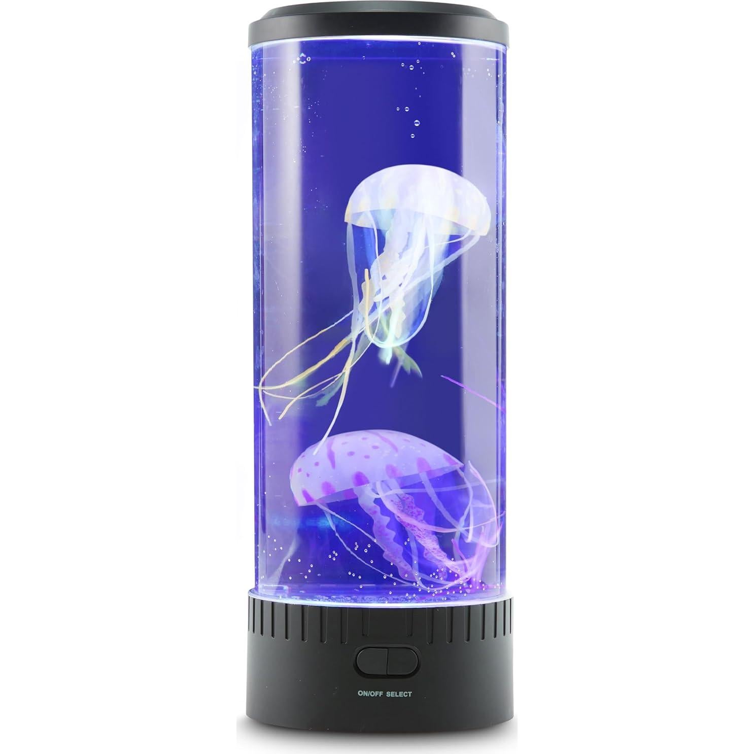 Lámpara de estado de ánimo Lumina medusas 35 cm LED control remoto