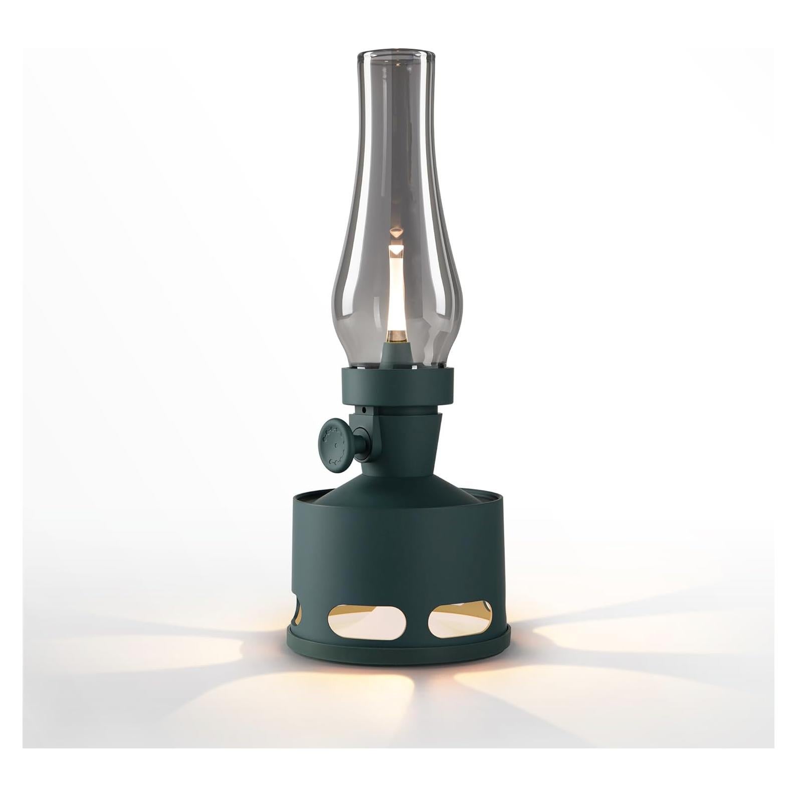 Lámpara de Mesa Recargable Tubicen Verde 10 Niveles T140004