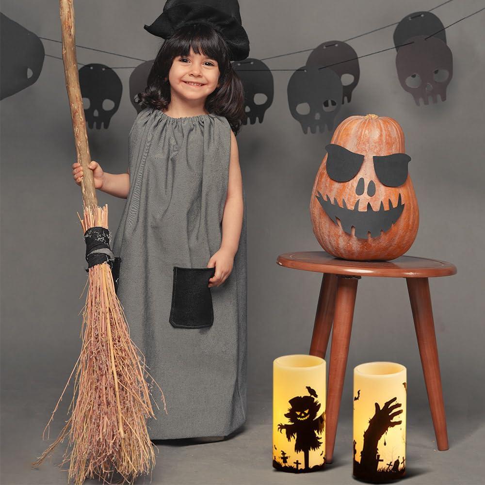 Velas LED Sin Llama DRomance Halloween con Control Remoto 15.2 cm