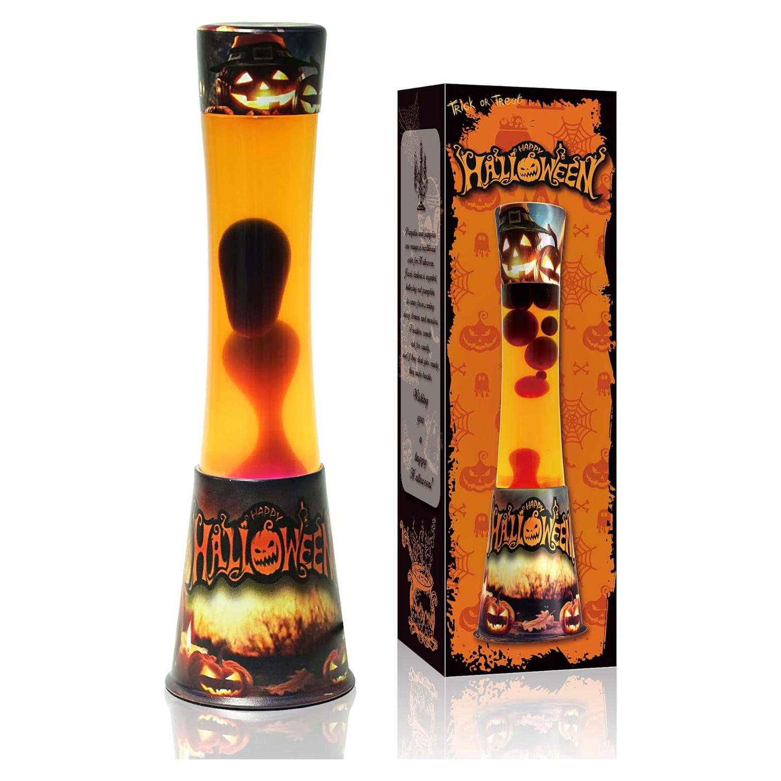 Lámpara de Magma Halloween AHCCSD 40 cm Luz Líquida Roja